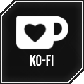 A button with the Ko-fi logo that provides a link to CFB's Ko-fi profile.